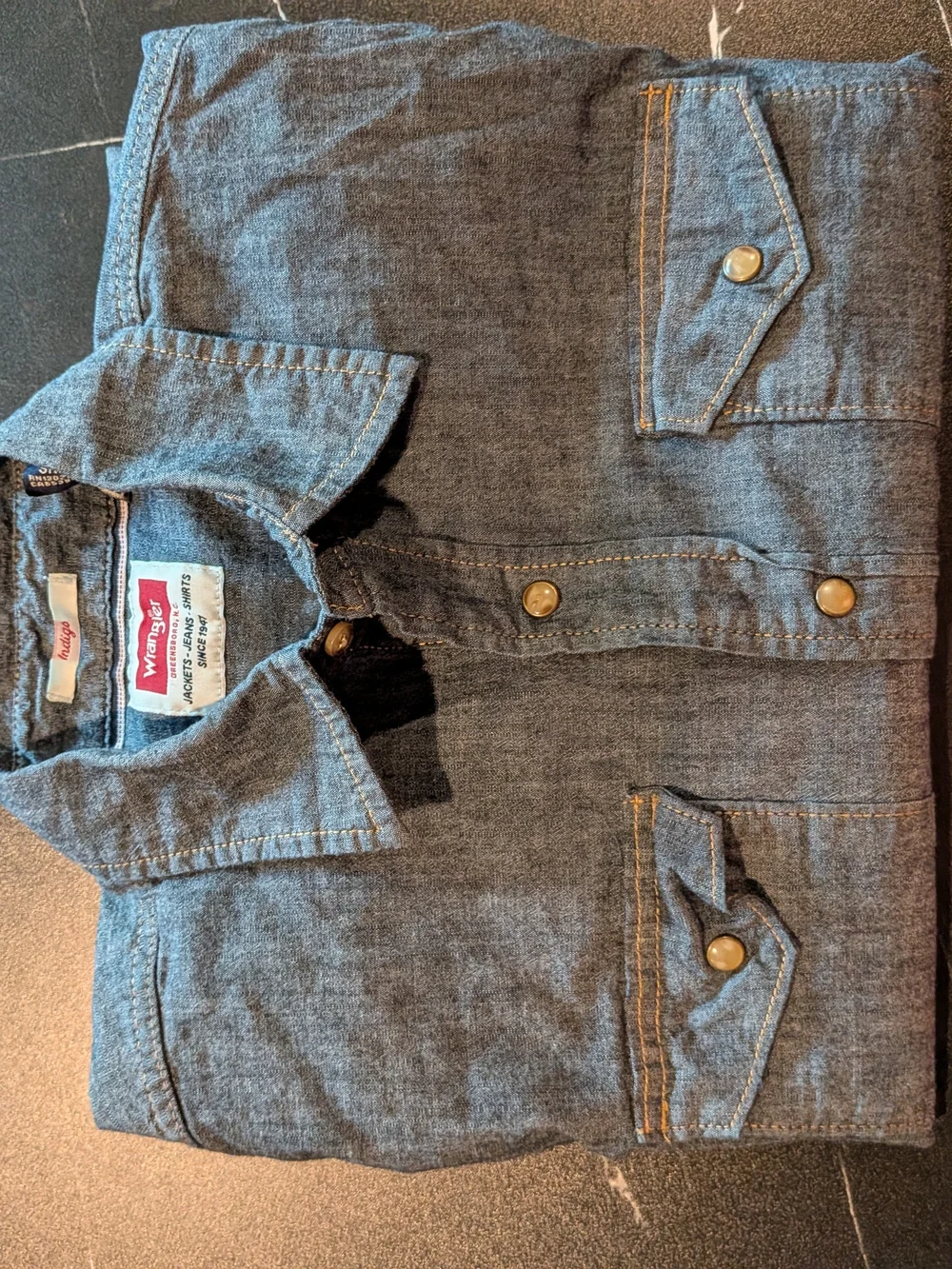 Wrangler Men's Indigo Blue